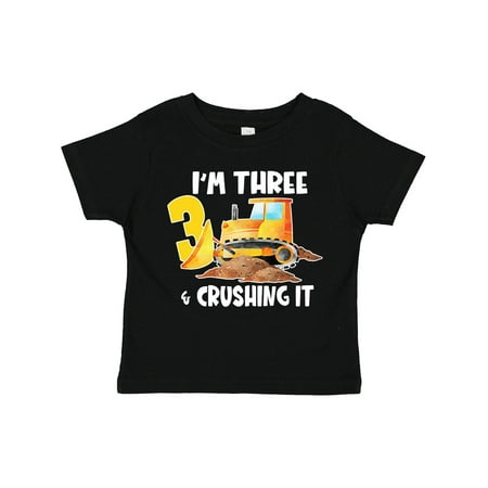 Inktastic I m 3 and Crushing It Construction 3rd Birthday Gift Toddler Boy or Toddler Girl T-Shirt
Inktastic I m 3 and Crushing It Construction 3rd Birthday Gift Toddler Boy or Toddler Girl T-Shirt