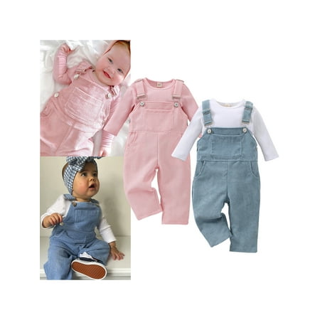 AmShibel Autumn Kids Girls Boys Cute Clothes Sets 2pcs Ruffles Fly Sleeve Ribbed Solid T Shirts+ Solid Suspender Pants
AmShibel Autumn Kids Girls Boys Cute Clothes Sets 2pcs Ruffles Fly Sleeve Ribbed Solid T Shirts+ Solid Suspender Pants