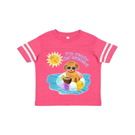 Inktastic I m Ready for Summer Puppy in Pool with Drink Gift Toddler Boy or Toddler Girl T-Shirt
Inktastic I m Ready for Summer Puppy in Pool with Drink Gift Toddler Boy or Toddler Girl T-Shirt