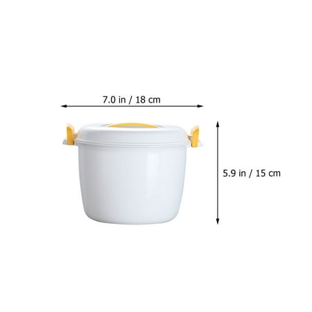 Microwave Rice Cooker Rice Container Food Container Oven Rice Cooker for Home