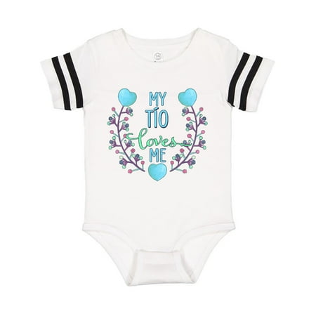Inktastic My Tío Loves Me with Flowers and Hearts Gift Baby Boy or Baby Girl Bodysuit
Inktastic My Tío Loves Me with Flowers and Hearts Gift Baby Boy or Baby Girl Bodysuit