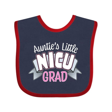 Inktastic Auntie s Little Nicu Grad in Pink with Banner Gift Baby Boy or Baby Girl Bib
Inktastic Auntie s Little Nicu Grad in Pink with Banner Gift Baby Boy or Baby Girl Bib