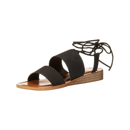 LUCKY BRAND Womens Black Strappy Padded Hadesha Round Toe Wedge Lace-Up Leather Slingback Sandal 6.5 M
LUCKY BRAND Womens Black Strappy Padded Hadesha Round Toe Wedge Lace-Up Leather Slingback Sandal 6.5 M