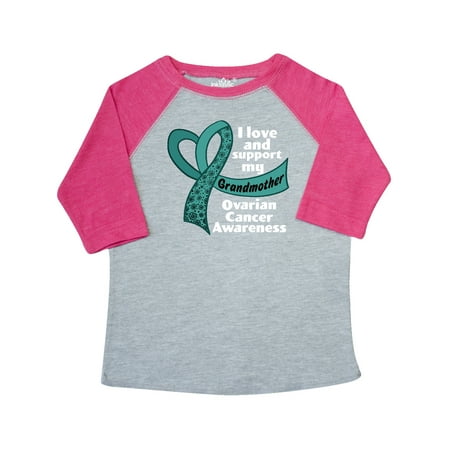 Inktastic I Love and Support My Grandmother Ovarian Cancer Teal Ribbon Gift Toddler Boy or Toddler Girl T-Shirt
Inktastic I Love and Support My Grandmother Ovarian Cancer Teal Ribbon Gift Toddler Boy or Toddler Girl T-Shirt