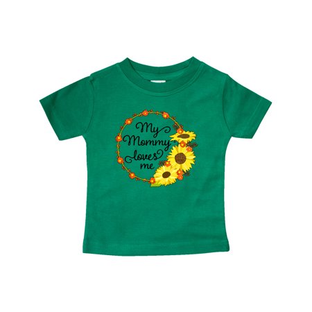 Inktastic My Mommy Loves Me with Sunflower Wreath Gift Baby Boy or Baby Girl T-Shirt
Inktastic My Mommy Loves Me with Sunflower Wreath Gift Baby Boy or Baby Girl T-Shirt