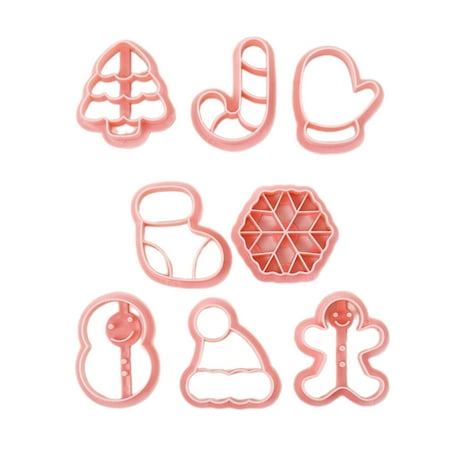 8 PCS Christmas Series Biscuit Mold Set Festive Shapes PP Material Cookie Molds Cookie Cutters for Creative Baking
8 PCS Christmas Series Biscuit Mold Set Festive Shapes PP Material Cookie Molds Cookie Cutters for Creative Baking