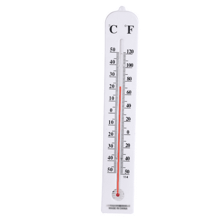 

Outdoor/Indoor Thermometer Hygrometer Humidity Meter Thermometers Temperature Humidity Gauge Meter with Celsius/Fahrenheit (℃/℉) for Patio Field Cellar Garden Humidors Greenhouse Closet