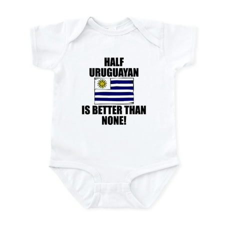 CafePress - Half Uruguayan Is Better Than None Body Suit - Baby Light Bodysuit Size Newborn - 24 Months
CafePress - Half Uruguayan Is Better Than None Body Suit - Baby Light Bodysuit Size Newborn - 24 Months