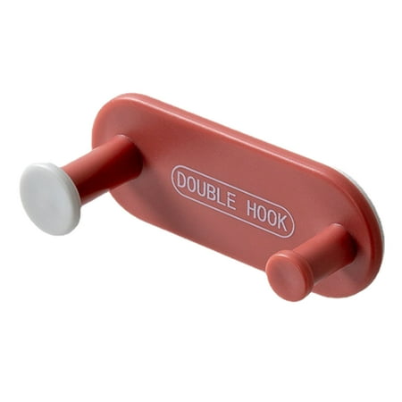 CHAOMA 4Pcs Wall Mount Plastic Key Holder Double Hooks Cable Organizer Clothes Hanger
CHAOMA 4Pcs Wall Mount Plastic Key Holder Double Hooks Cable Organizer Clothes Hanger
