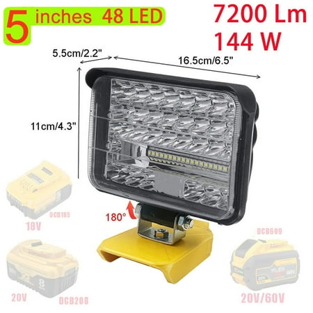 Lochimu 5 LED Work Light 204W Wireless LED Work Light with 130° Swivel Head Portable Handheld Field Torch Camping LED Work Light
Lochimu 5 LED Work Light 204W Wireless LED Work Light with 130° Swivel Head Portable Handheld Field Torch Camping LED Work Light