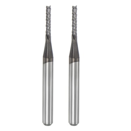 Uxcell 1/8 Shank 1.5mm x 8.5mm Diamond Film Coated Carbide Left Hand End Mill Bits 2 Pack
Uxcell 1/8 Shank 1.5mm x 8.5mm Diamond Film Coated Carbide Left Hand End Mill Bits 2 Pack