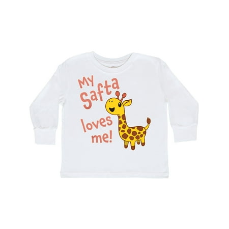 Inktastic My Safta Loves me- cute giraffe Gift Toddler Boy or Toddler Girl Long Sleeve T-Shirt
Inktastic My Safta Loves me- cute giraffe Gift Toddler Boy or Toddler Girl Long Sleeve T-Shirt