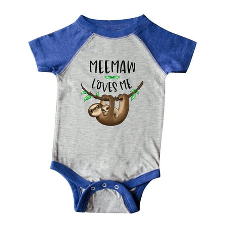 Inktastic Meemaw Loves Me Cute Sloth and Baby Gift Baby Boy or Baby Girl Bodysuit
Inktastic Meemaw Loves Me Cute Sloth and Baby Gift Baby Boy or Baby Girl Bodysuit