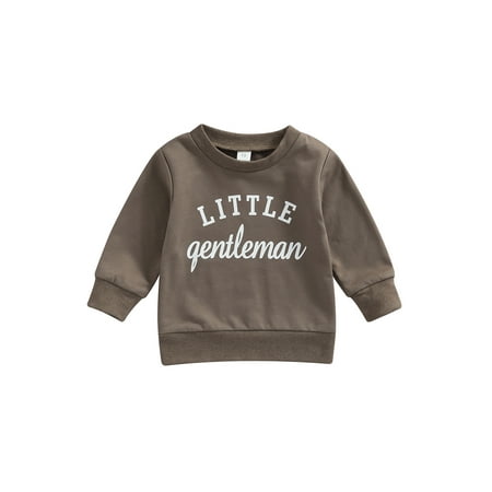 Frobukio Toddler Baby Boys Sweatshirt Casual Letter Printed Round Neck Long Sleeve Pullover Tops Streetwear Light Coffee 2-3 Years
Frobukio Toddler Baby Boys Sweatshirt Casual Letter Printed Round Neck Long Sleeve Pullover Tops Streetwear Light Coffee 2-3 Years