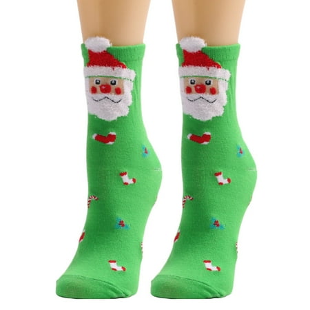 BYDOT Women Winter Christmas Funny Cartoon Crew Socks Novelty Multicolor Santa Claus Elk Bear Pattern Holiday Mid Tube Hosiery
BYDOT Women Winter Christmas Funny Cartoon Crew Socks Novelty Multicolor Santa Claus Elk Bear Pattern Holiday Mid Tube Hosiery