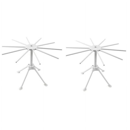 2 Pcs Pasta Drying Rack with 20 Bar Handles Kitchen Pasta Drying Rack Folding Noodle Dryer Stand Hanging
2 Pcs Pasta Drying Rack with 20 Bar Handles Kitchen Pasta Drying Rack Folding Noodle Dryer Stand Hanging