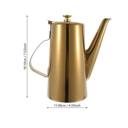 Stainless Steel Oil Bottle 1 Pc Durable Stainless Steel Oil Bottle Stainless Steel Soup Bottle Container
Stainless Steel Oil Bottle 1 Pc Durable Stainless Steel Oil Bottle Stainless Steel Soup Bottle Container