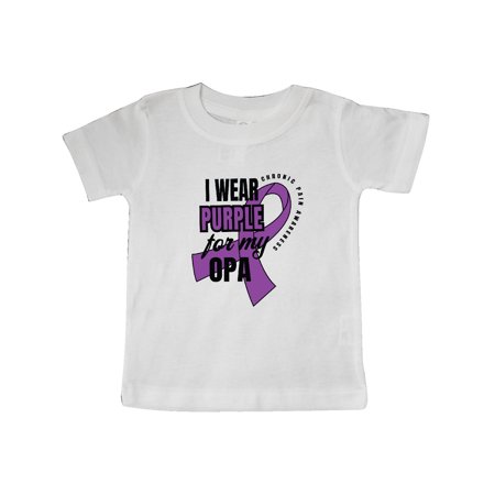 Inktastic Chronic Pain I Wear Purple For My Opa Gift Baby Boy or Baby Girl T-Shirt
Inktastic Chronic Pain I Wear Purple For My Opa Gift Baby Boy or Baby Girl T-Shirt
