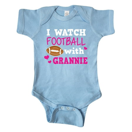 Inktastic I Watch Football with My Grannie Gift Baby Girl Bodysuit
Inktastic I Watch Football with My Grannie Gift Baby Girl Bodysuit