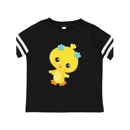 Inktastic Cute Little Chicken Chicken With Blue Flowers Gift Toddler Toddler Girl T-Shirt
Inktastic Cute Little Chicken Chicken With Blue Flowers Gift Toddler Toddler Girl T-Shirt