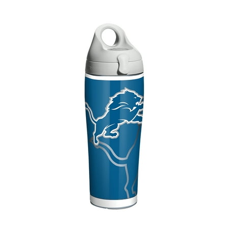 NFL Detroit Lions Rush 24 oz Stainless Steel Water Bottle with lid
