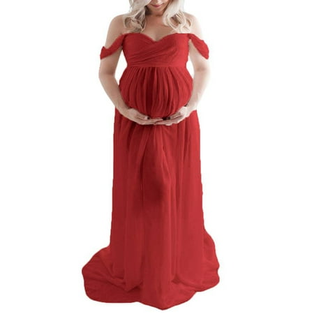 JustVH Candy Color Photographed Dress For Pregnant Women Raglan Sleeve Sweetheart Draggle-tail Frock
JustVH Candy Color Photographed Dress For Pregnant Women Raglan Sleeve Sweetheart Draggle-tail Frock