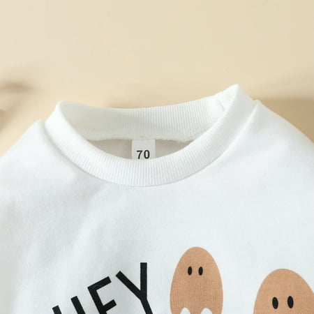 Gubotare Jumpsuit For Baby Boy Infant Baby Girl Boy Quilted Sweatshirt Romper Solid Color Long Sleeve Onesie Shirt Cute Fall Winter Clothes Brown 12-18 Months
Gubotare Jumpsuit For Baby Boy Infant Baby Girl Boy Quilted Sweatshirt Romper Solid Color Long Sleeve Onesie Shirt Cute Fall Winter Clothes Brown 12-18 Months