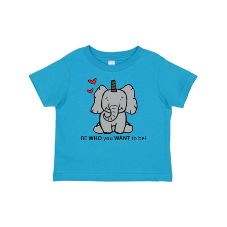 Inktastic Be Who You Want to Be Gift Baby Boy or Baby Girl T-Shirt
