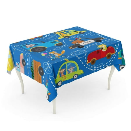 KDAGR Colorful Pattern Funny on Transport Kids Cartoon Car Tablecloth Table Desk Cover Home Party Decor 60x104 inch
KDAGR Colorful Pattern Funny on Transport Kids Cartoon Car Tablecloth Table Desk Cover Home Party Decor 60x104 inch