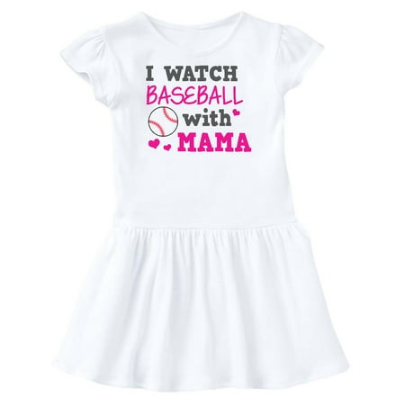 Inktastic I Watch Baseball with My Mama Gift Toddler Girl Dress
Inktastic I Watch Baseball with My Mama Gift Toddler Girl Dress