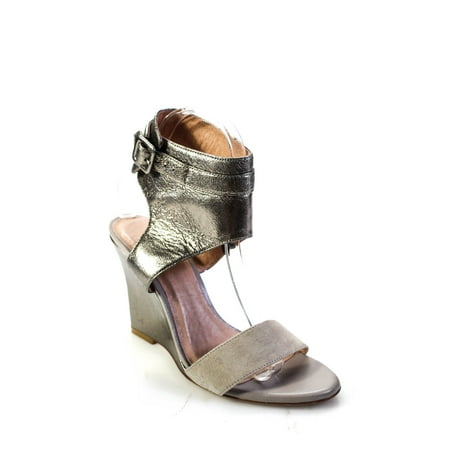 Pre-owned|Joie Womans Open Heel Ankle Strap Open Toe Shiny Beige Wedges Size 37.5
Pre-owned|Joie Womans Open Heel Ankle Strap Open Toe Shiny Beige Wedges Size 37.5