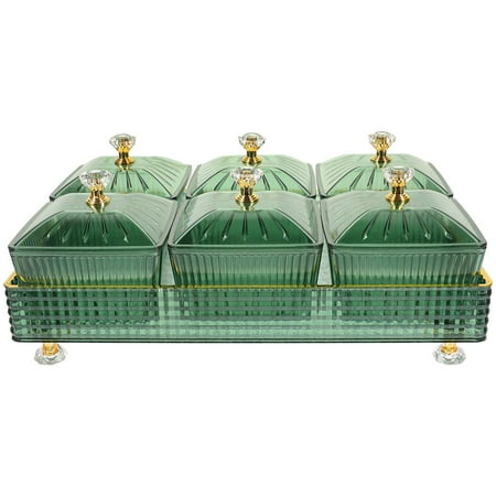 NUOLUX 1 set of Snack Plates with Cover Candy Plate KTV Fruits Desserts Plates with Tray
NUOLUX 1 set of Snack Plates with Cover Candy Plate KTV Fruits Desserts Plates with Tray