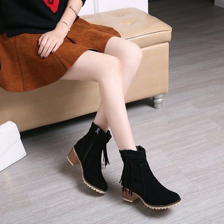 YOTAMI Womens Boots Snow Boots Autumn And Winter Round Toe Fashion Warm Furry Short Boots Large Size Boots Boots Casual Black
YOTAMI Womens Boots Snow Boots Autumn And Winter Round Toe Fashion Warm Furry Short Boots Large Size Boots Boots Casual Black