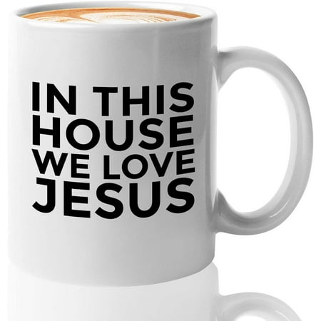 Bible Verse Coffee Mug-Faith Can Move Mountains-Religious Verses Church Christian Pastor Inspirational Priest Appreciation-In This House We Love Jesus 11 Oz
Bible Verse Coffee Mug-Faith Can Move Mountains-Religious Verses Church Christian Pastor Inspirational Priest Appreciation-In This House We Love Jesus 11 Oz