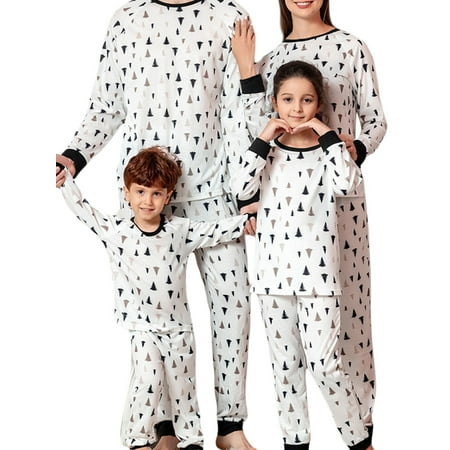Family Matching Christmas Pajamas Set Christmas Tree Print Long Sleeve Tops Long Pants Sleepwear Set
Family Matching Christmas Pajamas Set Christmas Tree Print Long Sleeve Tops Long Pants Sleepwear Set