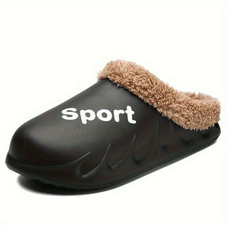 Men s Soft Plush Cozy House Slippers Anti-skid Slip-on Shoes With Fuzzy Lining For Indoor Walking Autumn And Winter
Men s Soft Plush Cozy House Slippers Anti-skid Slip-on Shoes With Fuzzy Lining For Indoor Walking Autumn And Winter
