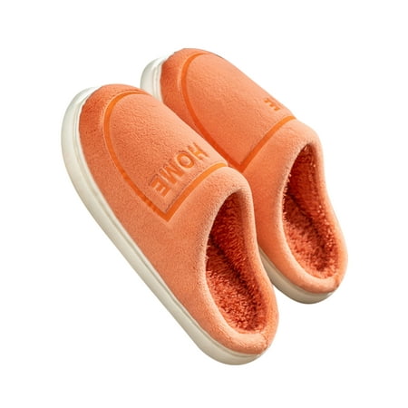 Gomelly Mens Anti-Slip Home Shoe Lightweight Plush Indoor Casual Winter Warm House Slippers Orange 8.5-9
Gomelly Mens Anti-Slip Home Shoe Lightweight Plush Indoor Casual Winter Warm House Slippers Orange 8.5-9
