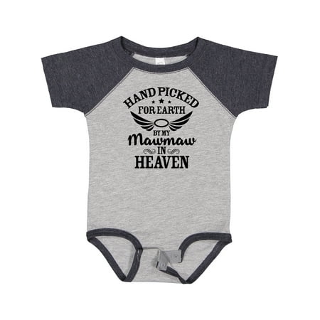 Inktastic Handpicked for Earth by My Mawmaw in Heaven with Angel Wings Gift Baby Boy or Baby Girl Bodysuit
Inktastic Handpicked for Earth by My Mawmaw in Heaven with Angel Wings Gift Baby Boy or Baby Girl Bodysuit