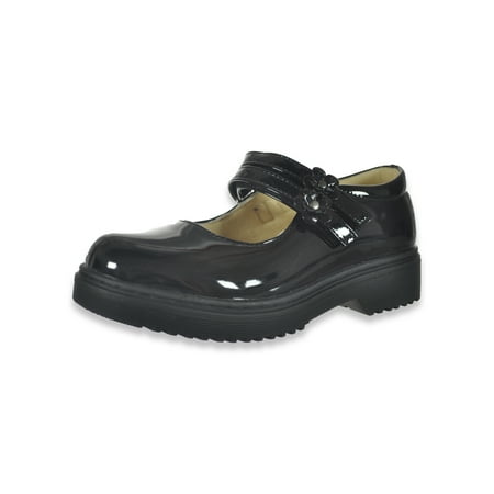 Easy Strider Girls Double-Strap Patent Leather Shoes - black 12 toddler
Easy Strider Girls Double-Strap Patent Leather Shoes - black 12 toddler