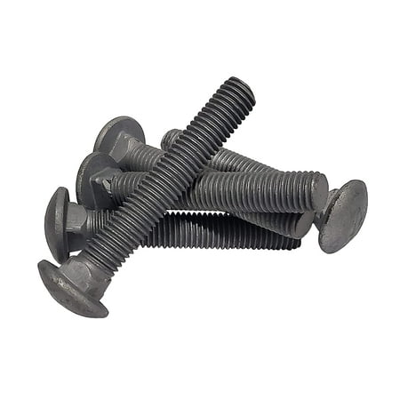5/8 - 11 x 4 Carriage Bolt | Round Head | Hot Dip Galvanized | 30pcs Box