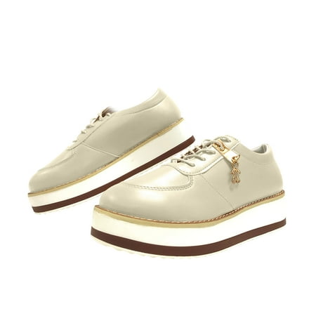 KBKYBUYZ Large Size Lace-up Women s Shoes Basis Solid Color All-match Inner Heightening Casual Thick Sole Shoes Comfortable Elegant Shoes
KBKYBUYZ Large Size Lace-up Women s Shoes Basis Solid Color All-match Inner Heightening Casual Thick Sole Shoes Comfortable Elegant Shoes