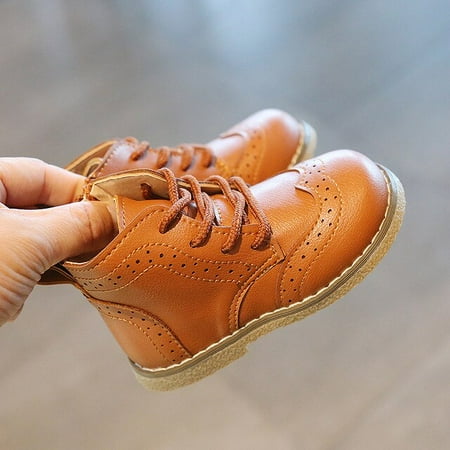 DancePeanut Children Autumn Unisex Classic Lace-Up Boots Brogue Leather Shoes Kids Girls Boys Ankle Boots Size 21-30
DancePeanut Children Autumn Unisex Classic Lace-Up Boots Brogue Leather Shoes Kids Girls Boys Ankle Boots Size 21-30