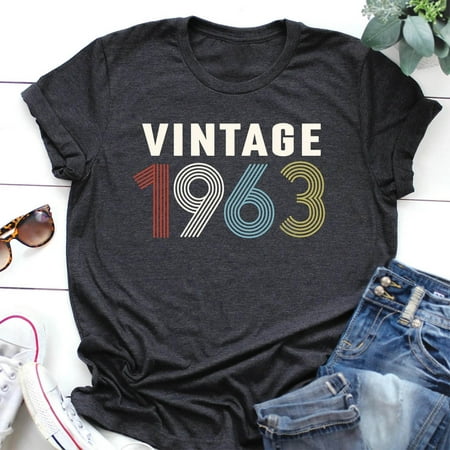 Kakina CMSX Clearance Womens Shirts for Summer 60th Birthday Gift Vintage 1963 Women Casual Letters Print Shirt Crewneck Short Sleeve Tee Tops Short Sleeve Round-Neck Blouses Shirts
Kakina CMSX Clearance Womens Shirts for Summer 60th Birthday Gift Vintage 1963 Women Casual Letters Print Shirt Crewneck Short Sleeve Tee Tops Short Sleeve Round-Neck Blouses Shirts