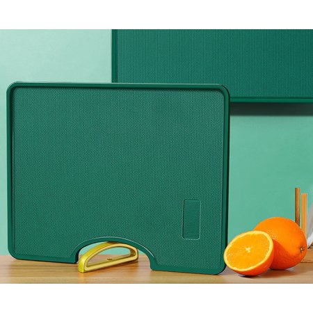 Vertical Double Sided Cutting Board Non-Slip Easy Clean Chopping Board for Kitchen Food-Grade Plastic Reversable Vertical
Vertical Double Sided Cutting Board Non-Slip Easy Clean Chopping Board for Kitchen Food-Grade Plastic Reversable Vertical