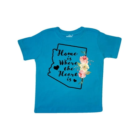 Inktastic Arizona Home is Where the Heart is with Watercolor Floral Gift Toddler Boy or Toddler Girl T-Shirt
Inktastic Arizona Home is Where the Heart is with Watercolor Floral Gift Toddler Boy or Toddler Girl T-Shirt