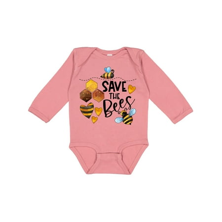 Inktastic Save the Bees Cute Bees and Hearts Gift Baby Boy or Baby Girl Long Sleeve Bodysuit
Inktastic Save the Bees Cute Bees and Hearts Gift Baby Boy or Baby Girl Long Sleeve Bodysuit