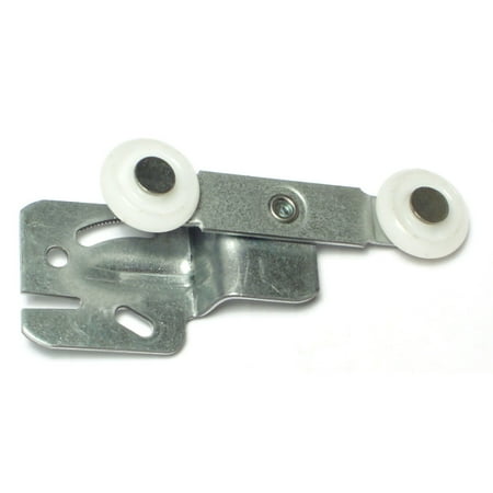 1/2 Zinc Plated Steel Offset Side Double Wheel Hangers DHP-127