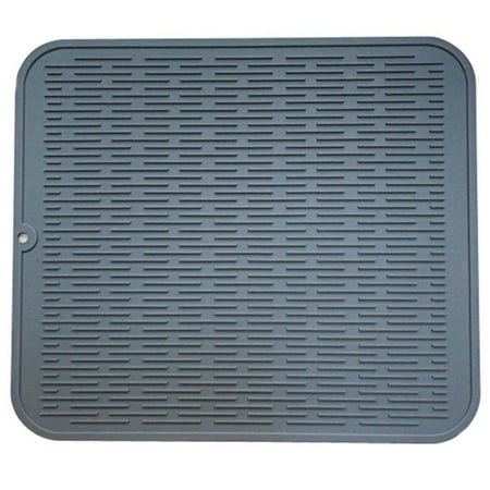 Multifunctional Silicone Placemat Dish Drying Mat Kitchen Draining Table Drain Mat Sink Non-Slip Pad Durable Pot Holder Cup Coaster Gray
Multifunctional Silicone Placemat Dish Drying Mat Kitchen Draining Table Drain Mat Sink Non-Slip Pad Durable Pot Holder Cup Coaster Gray