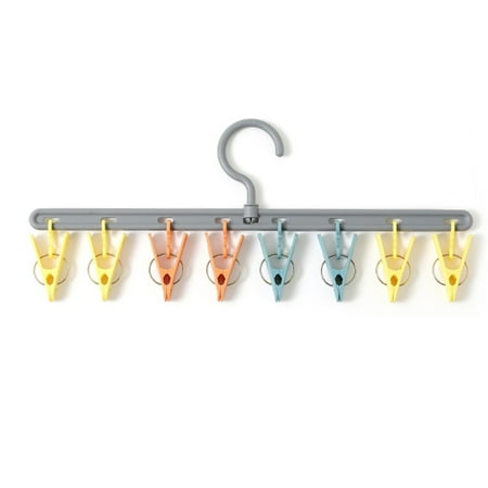 Duixinghas Hat Hanger 360 Rotation 8 Clips Strong Clamping Force Good Bearing Capacity Sawtooth Jaw Space-Saving Hat Organizer Balcony Supply
Duixinghas Hat Hanger 360 Rotation 8 Clips Strong Clamping Force Good Bearing Capacity Sawtooth Jaw Space-Saving Hat Organizer Balcony Supply