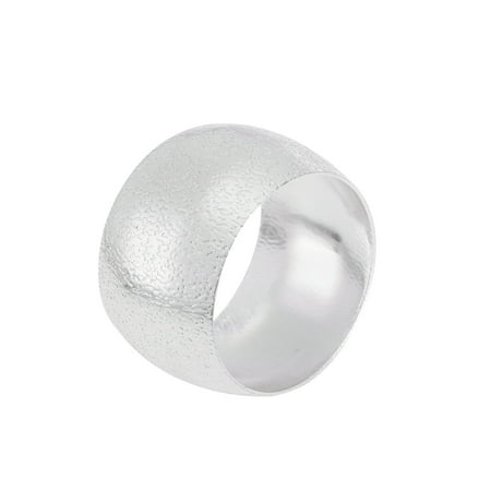 Tinksky Decorative Napkin Ring Handmade Round Shape Metal Napkin Holder Wedding Party Dinner Table Decor (Silver)
Tinksky Decorative Napkin Ring Handmade Round Shape Metal Napkin Holder Wedding Party Dinner Table Decor (Silver)
